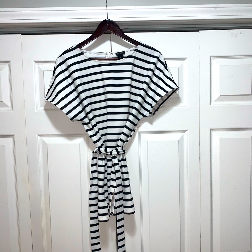 Ann Taylor Tie Waist Blouse